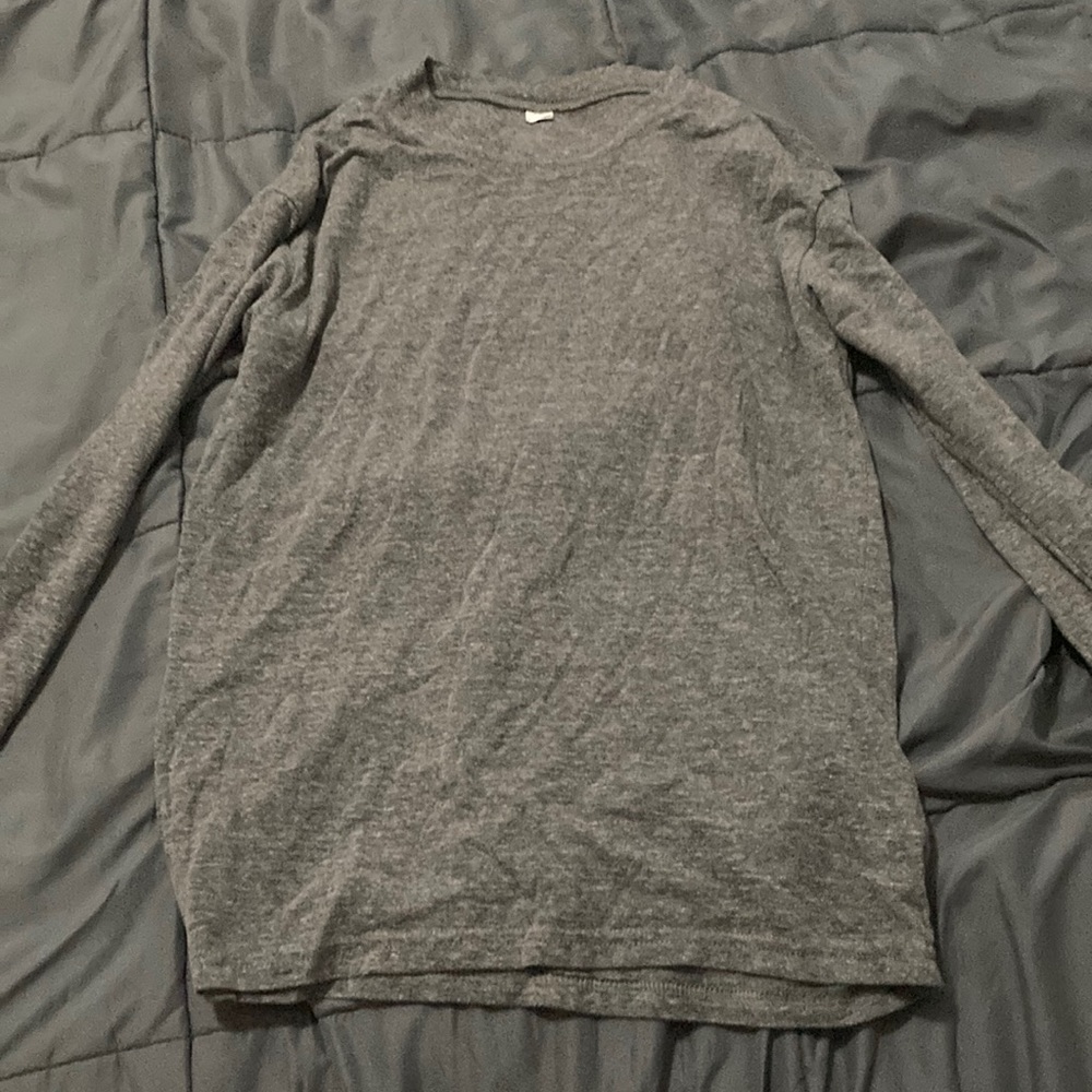 Gray long sleeve